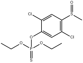 CHLORTHIOPHOS SULFOXIDE Struktur