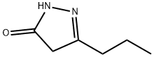 3-N-PROPYL-2-PYRAZOLIN-5-ONE Struktur