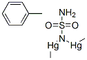 N,N-bis(methylmercury)-4-toluene sulfamide Struktur