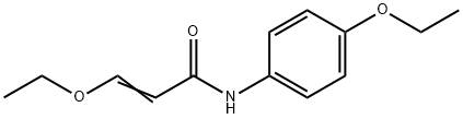 3-ethoxy-p-Acrylophenetidide Struktur