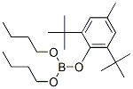 dibutyl 2,6-di-tert-butyl-4-tolyl orthoborate Struktur