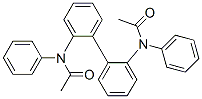 N,N'-(1,1'-Biphenyl-2,2'-diyl)bis(N-phenylacetamide) Struktur