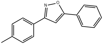 Isoxazole, 3-(4-Methylphenyl)-5-phenyl- Struktur