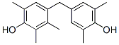 4-(4-Hydroxy-2,3,5-trimethylphenylmethyl)-2,6-dimethylphenol Struktur