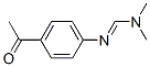 N1,N1-Dimethyl-N2-(4-acetylphenyl)formamidine Struktur