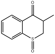 2,3-Dihydro-3-methyl-4H-1-benzothiopyran-4-one 1-oxide Struktur