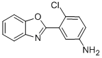 3-BENZOOXAZOL-2-YL-4-CHLORO-PHENYLAMINE Struktur