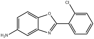 2-(2-CHLORO-PHENYL)-BENZOOXAZOL-5-YLAMINE Struktur