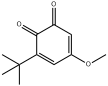 3-TERT-BUTYL-5-METHOXY-1,2-QUINONE Struktur