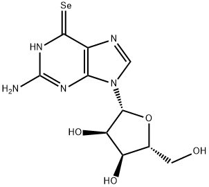 6-SELENOGUANOSINE Struktur