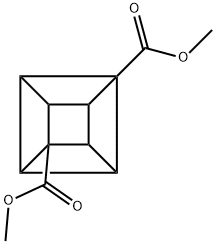 DIMETHYL 1,4-CUBANEDICARBOXYLATE Struktur