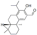 3-Phenanthrenecarboxaldehyde, 4b,5,6,7,8,8a,9,10-octahydro-2-hydroxy-4b,8,8-trimethyl-1-(1-methylethyl)-, (4bS,8aS)- Struktur