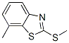 Benzothiazole, 7-methyl-2-(methylthio)- (7CI,8CI) Struktur