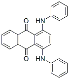 1,4-bis(phenylamino)anthraquinone Struktur