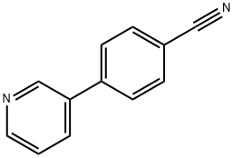 4-(3-PYRIDYL)BENZONITRILE Struktur