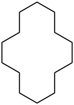 CYCLOTETRADECANE Struktur