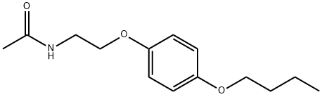 N-[2-(4-butoxyphenoxy)ethyl]acetamide Struktur