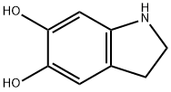 5,6-DIHYDROXYINDOLINE HBR Structure