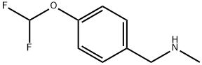 N-[4-(DIFLUOROMETHOXY)BENZYL]-N-METHYLAMINE Struktur