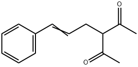 3-(3-PHENYL-2-PROPENYL)-2,4-PENTANEDIONE Struktur