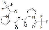 N-trifluoroacetylproline anhydride Struktur