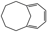 Bicyclo[5.4.1]dodeca-7,9,11(1)-triene Struktur