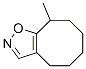 Cyclooct[d]isoxazole, 4,5,6,7,8,9-hexahydro-9-methyl- (9CI) Struktur