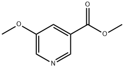 METHYL 5-METHOXY-3-PYRIDINECARBOXYLATE, 90% Struktur