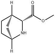 2-Azabicyclo[2.2.1]heptane-3-carboxylicacid,methylester,(1S,3R,4R)-(9CI) Struktur