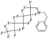 N-(2-Phenylethyl)-2,2,3,3,4,4,5,5,6,6,7,7,8,8,8-pentadecafluoro-1-octanimine Struktur