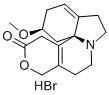 (2S,13BS)-2-METHOXY-2,3,5,6,8,9,10,13-OCTAHYDRO-1H,12H-BENZO[I]PYRANO[3,4-G]INDOLIZIN-12-ONE HYDROBROMIDE Structure