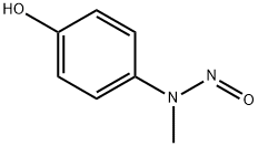 N-(4-hydroxyphenyl)-N-methyl-nitrous amide Struktur