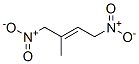 1,4-dinitro-2-methyl-2-butene Struktur