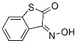 2,3-Dihydro-3-(hydroxyimino)benzo[b]thiophen-2-one Struktur