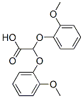 Bis(o-methoxyphenoxy)acetic acid Struktur