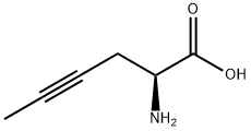 L-炔丁基甘氨酸, 29834-76-2, 結(jié)構(gòu)式