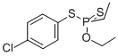 O-ETHYLS-(4-CHLOROPHENYL)ETHYLPHOSPHONODITHIOATE Struktur