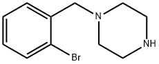 1-(2-BROMOBENZYL)-PIPERAZINE Struktur