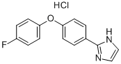 2-[4-(4-FLUORO-PHENOXY)-PHENYL]-1H-IMIDAZOLE HCL Struktur