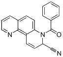 7-Benzoyl-7,8-dihydro-1,7-phenanthroline-8-carbonitrile Struktur