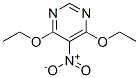 Pyrimidine, 4,6-diethoxy-5-nitro- (8CI,9CI) Struktur