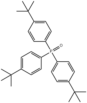 Tris(p-tert-butylphenyl)phosphine oxide Struktur