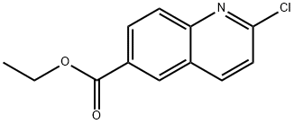 ethyl 2-chloroquinoline-6-carboxylate Struktur