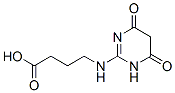 Butanoic acid, 4-[(1,4,5,6-tetrahydro-4,6-dioxo-2-pyrimidinyl)amino]- (9CI) Struktur