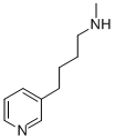 N-METHYL-3-PYRIDINEBUTANAMINE Struktur