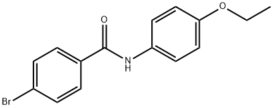 4-bromo-N-(4-ethoxyphenyl)benzamide Struktur