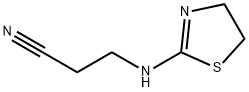 Propanenitrile, 3-[(4,5-dihydro-2-thiazolyl)amino]- (9CI) Struktur