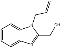 (1-烯丙基-1H-苯并[D]咪唑-2-基)甲醇, 300706-95-0, 結(jié)構(gòu)式