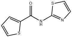 2-Thiophenecarboxamide,N-2-thiazolyl- Struktur