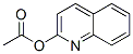 Quinolin-2-ol acetate Struktur